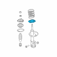 OEM 2013 Kia Optima Pad-Front Spring Lower Diagram - 546333R000