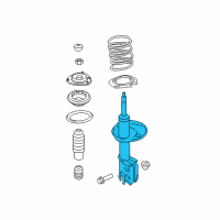 OEM 2013 Hyundai Sonata Strut Assembly, Front, Left Diagram - 54651-4R120