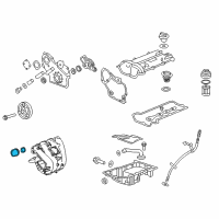 OEM 2012 Buick LaCrosse Gasket Kit, Cyl Head Diagram - 12637166