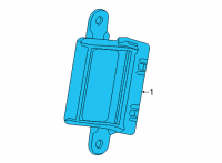 OEM Chevrolet Trailblazer Module Diagram - 84716060