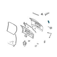 OEM 2003 Dodge Caravan Module-LIFTGATE Diagram - 4686687AQ