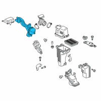 OEM 2020 Nissan Kicks AIR DUCT Diagram - 16554-5RB1B