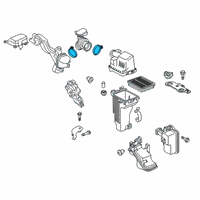 OEM Nissan Versa Clamp-Hose Diagram - 16439-5RA0A