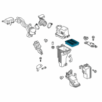 OEM 2022 Nissan Versa Air Cleaner Element Diagram - 16546-5RB1A