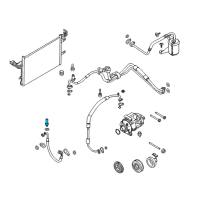 OEM Ford Transit Connect AC Switch Diagram - HG1Z-19D594-A