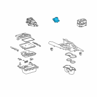 OEM 2022 Toyota Camry Shift Boot Diagram - 58808-06051-C0