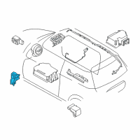 OEM BMW 535i xDrive Sensor Door Diagram - 65-77-9-224-178