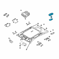 OEM 2018 Kia Optima Lamp Assembly-Rear PERSO Diagram - 928703V000CGA