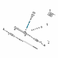 OEM 2020 Hyundai Tucson Pinion Assembly-Steering Gear Box Diagram - 56511-D3500