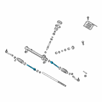 OEM 2018 Hyundai Tucson Joint Assembly-Inner Ball Diagram - 57724-D3000