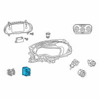 OEM Dodge Module-Ignition Switch Diagram - 68299960AA