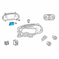 OEM 2016 Dodge Dart Module-Compass Diagram - 68264746AA