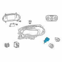 OEM Chrysler 200 Switch-Stop Lamp Diagram - 68349583AA