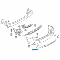 OEM 2021 BMW 330i xDrive Reflector, Rear Left Diagram - 63-14-8-074-229