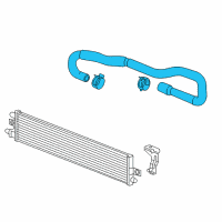 OEM Chevrolet Impala Lower Hose Diagram - 25952560