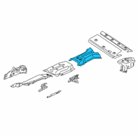 OEM BMW X5 FUEL TANK HEAT INSULATION Diagram - 51-48-7-424-932