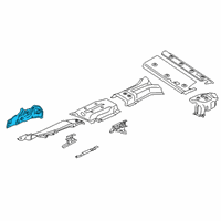 OEM BMW X5 Heat Shield, Engine Mount, R Diagram - 51-75-7-424-921