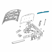 OEM 2005 Mercury Mountaineer Front Seal Diagram - 6L2Z-16A238-B