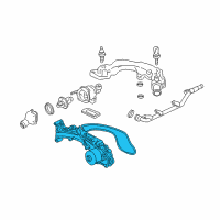 OEM 1999 Acura RL Water Pump Diagram - 19200-P5A-004