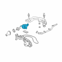 OEM 2003 Acura RL Case, Thermostat Diagram - 19320-P5A-000