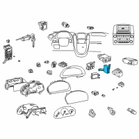 OEM 2003 Lexus RX300 Multiplex Network Body Computer Diagram - 89221-48031