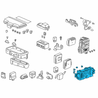 OEM Acura TL Box Assembly, Joint Diagram - 38200-S0K-A01