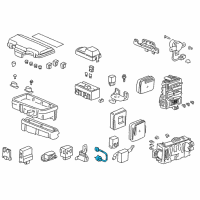 OEM 2003 Acura TL Sensor Assembly, Acceleration Diagram - 39940-S30-003