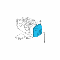 OEM 2003 Hyundai Tiburon Cover-Valve Body Diagram - 45283-39000