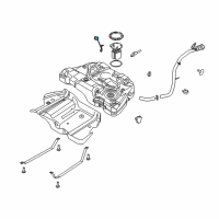 OEM 2014 Ford Fusion Fuel Gauge Sending Unit Diagram - DG9Z-9A299-G