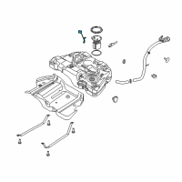 OEM 2017 Lincoln MKZ Fuel Gauge Sending Unit Diagram - DG9Z-9A299-G