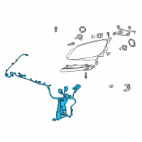 OEM 2014 Buick Verano Harness Diagram - 23168671