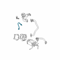 OEM Lexus ES300 Sensor, Oxygen Diagram - 89465-06060