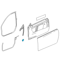 OEM 2016 Chevrolet Camaro Door Shell Plug Diagram - 94535715