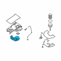 OEM BMW 750Li Oil Filter Unit Diagram - 11-41-7-541-829