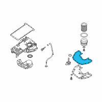 OEM 2005 BMW 760Li Engine Oil Pan Gasket Diagram - 11-13-7-506-774