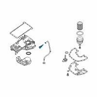 OEM 2002 BMW 745i Dipstick Diagram - 11-43-7-534-082