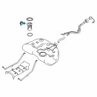 OEM 2020 Nissan Altima Fuel Tank Sending Unit Diagram - 25060-6CA0A