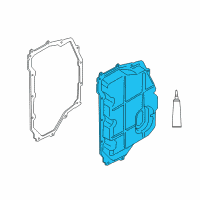 OEM 2009 Mercury Sable Side Cover Diagram - 8A8Z-7G004-A