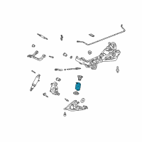 OEM 2007 Buick Terraza Rear Spring Diagram - 10306378