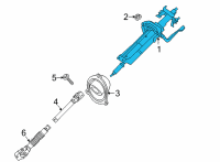 OEM BMW MANUALLY ADJUST. STEERING CO Diagram - 32-30-9-504-272