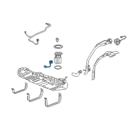 OEM Buick Terraza Fuel Gauge Sending Unit Diagram - 19168971