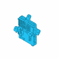 OEM 2015 Hyundai Genesis Instrument Panel Junction Box Assembly Diagram - 91951-B1231