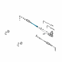 OEM Nissan Altima Socket-Tie Rod Inner Diagram - 48521-9E000