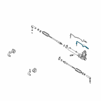 OEM 1999 Nissan Altima Tube Assy-Cylinder Diagram - 49541-2B000