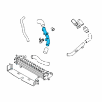 OEM Kia Pipe-Water Outlet Diagram - 282622B785