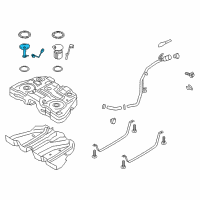 OEM 2014 Lincoln MKZ Fuel Pump Diagram - DG9Z-9275-A