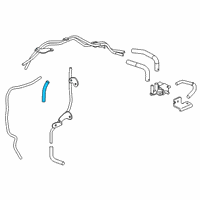 OEM 2022 Honda Accord Tube, Air Bypass Valve Solenoid (E) Diagram - 36185-RPY-G00