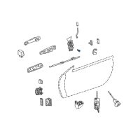 OEM 2006 Chrysler Crossfire Screw Diagram - 5101569AA