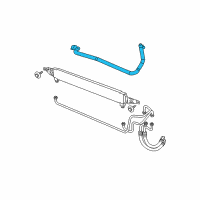 OEM 2008 Jeep Patriot Hose-Oil Cooler Outlet Diagram - 5058490AB