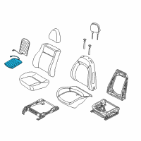 OEM Ram Pad-Seat Cushion Diagram - 68125282AA